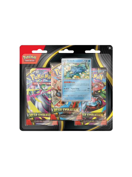 Pokemon Mega Evolution 3 Pack Blister (English) PRE-ORDER