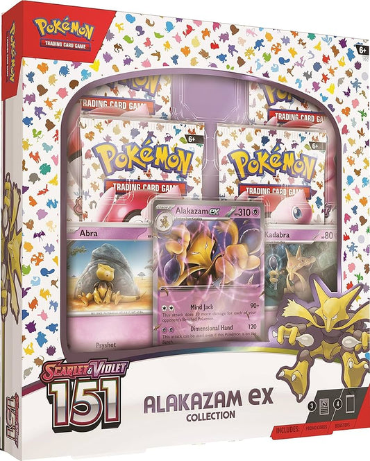 Pokémon TCG: Scarlet & Violet 151 Alakazam ex Box