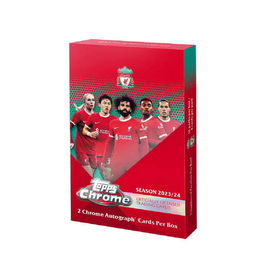 Topps Chrome Liverpool FC Hobby Box 23/24