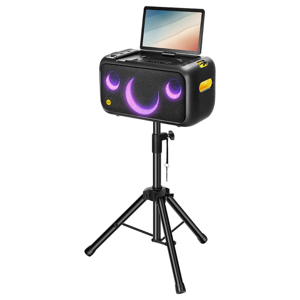 Ikarao Adjustable Speaker Stand - 4.1 to 6.6-Foot, Universal
